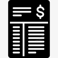 辞职申请书表格帐单申请书档案图标高清图片
