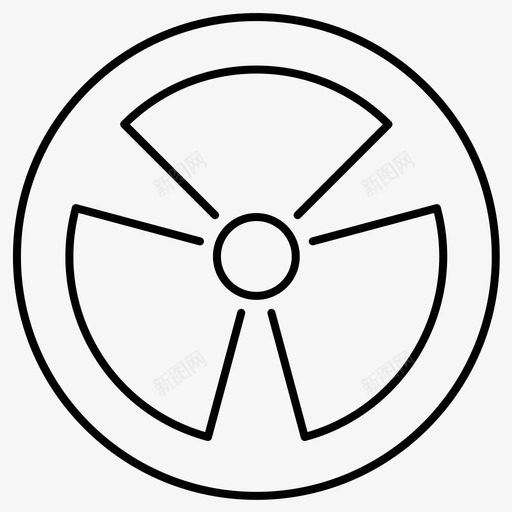 叶轮圆形涡轮图标svg_新图网 https://ixintu.com 叶轮 圆形 常规 涡轮 物理 系列