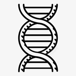 序列标识dna生物学dna序列图标高清图片