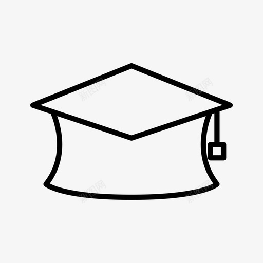 教育毕业抵押贷款图标svg_新图网 https://ixintu.com 抵押贷款 教育 毕业