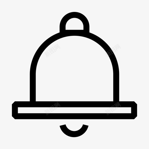 铃声通知移动图标svg_新图网 https://ixintu.com 开启通知 移动 移动必要 通知 铃声