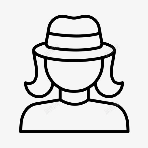记者时事新闻图标svg_新图网 https://ixintu.com 媒体 新闻 时事 记者