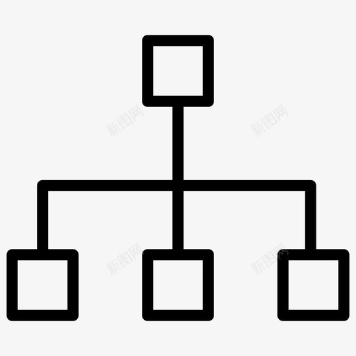 网络计算机internet图标svg_新图网 https://ixintu.com internet 共享 加粗 粗线 网络 计算机 通信