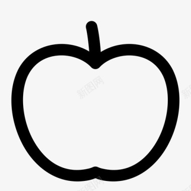 苹果食用食品图标图标