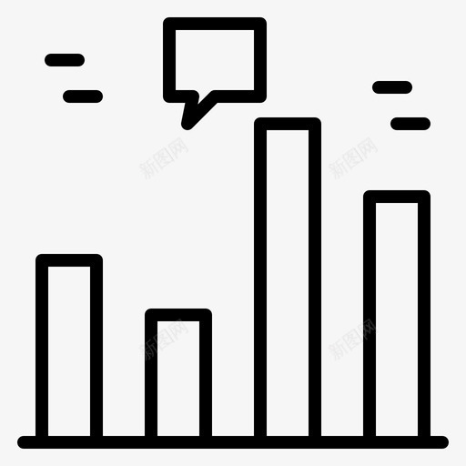 商业条形图金融图标svg_新图网 https://ixintu.com 商业 商业营销 图表 市场营销 条形图 金融