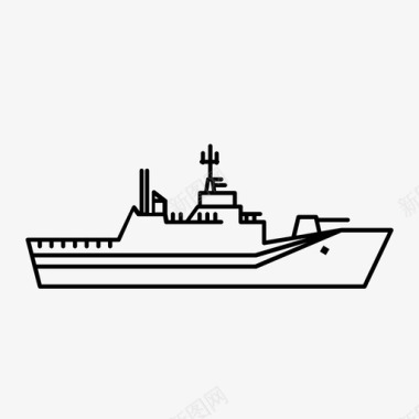 巡警海军海上图标图标