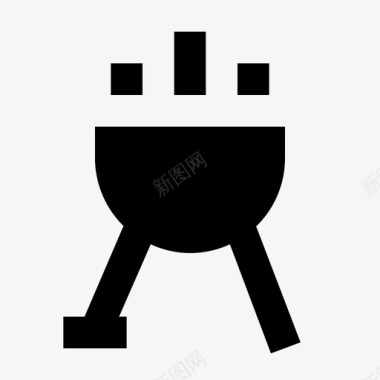 厨房烧烤制作食物图标图标