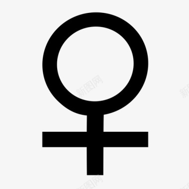 个人主页-女性符号图标