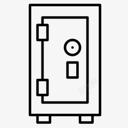 透明一套家具图标家具储物柜学校图标高清图片