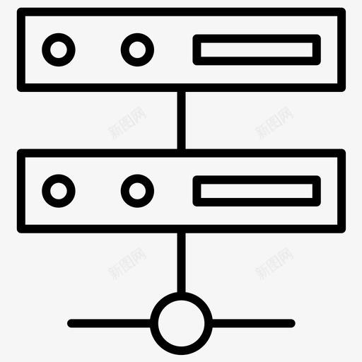 路由器互联网网络图标svg_新图网 https://ixintu.com 互联网 在线营销加粗线条集98 网络 路由器