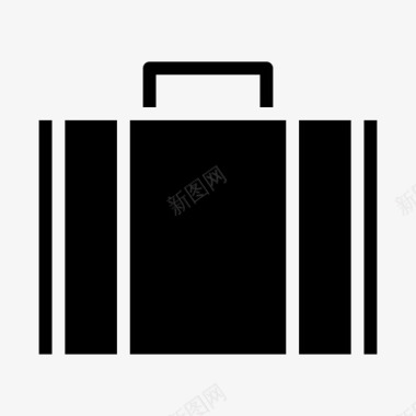 办公包公文包行李图标图标