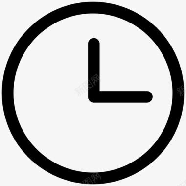 自定义表单-时间_时钟1图标