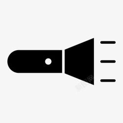 网页闪光素材手电筒闪光网页标图标高清图片