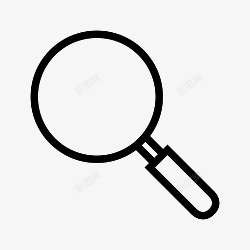 寻找玻璃实验室图标svg_新图网 https://ixintu.com 实验室 寻找 搜索 放大镜 教育 玻璃