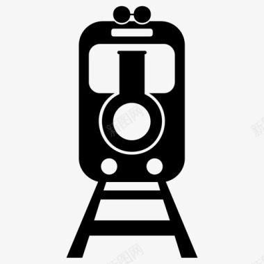 火车旅行旅游图标图标