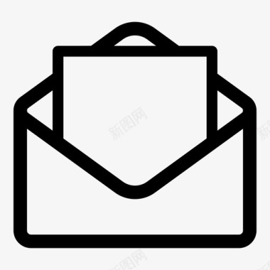邮寄电子邮件信封图标图标
