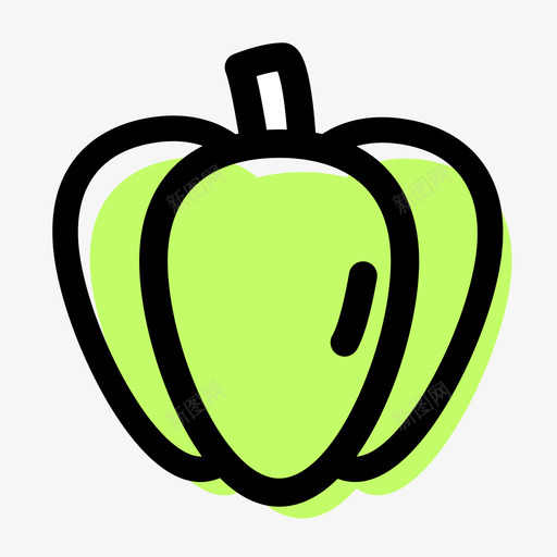 青椒svg_新图网 https://ixintu.com 青椒