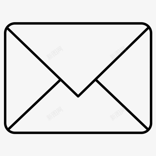 邮件电子邮件信封图标svg_新图网 https://ixintu.com 信件 信封 常规 电子邮件 通用 邮件 集合