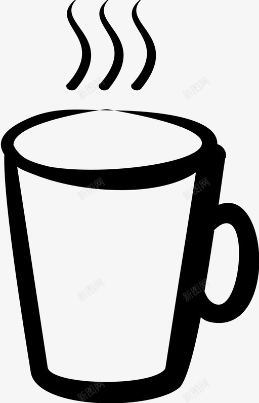 热饮料休息卡通图标svg_新图网 https://ixintu.com 休息 卡通 咖啡 杯子 热饮 饮料