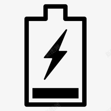 电池充电充电状态图标图标