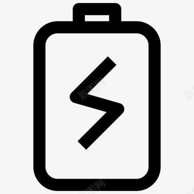 电池电力电源图标图标