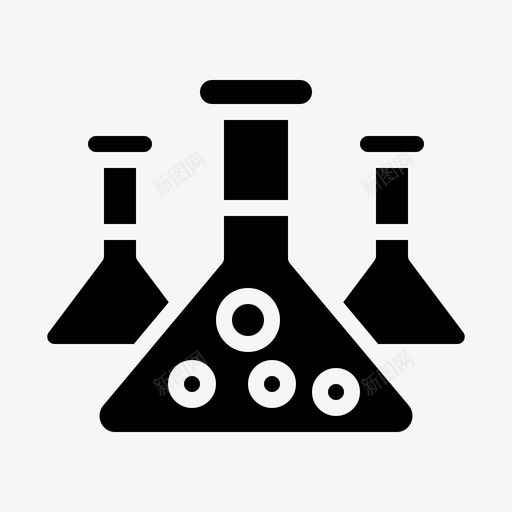 化学教育实验室图标svg_新图网 https://ixintu.com 化学 实验室 教育 试管