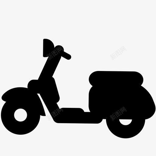 摩托车-01svg_新图网 https://ixintu.com 摩托车-01