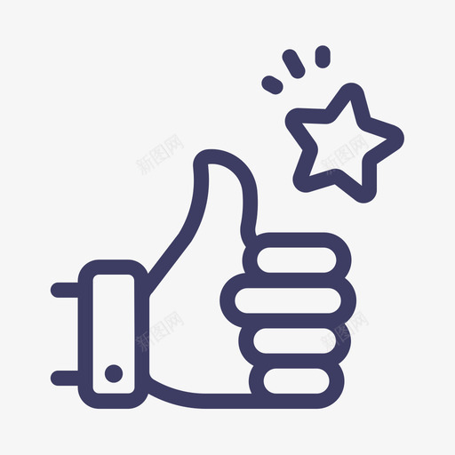 好评svg_新图网 https://ixintu.com good perfect praise pretty star support thumbs up upvote vote 五星 五星质量 单色 大拇指 好评 完美 拇指 支持 星星 溜 滋磁 点赞 简约 精美 线性 给力 顶