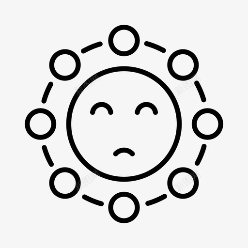 用户门户数字在线图标svg_新图网 https://ixintu.com 在线 数字 活动 用户 用户界面 门户