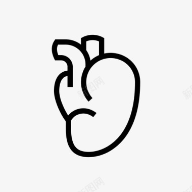 心脏器官血液心脏病图标图标