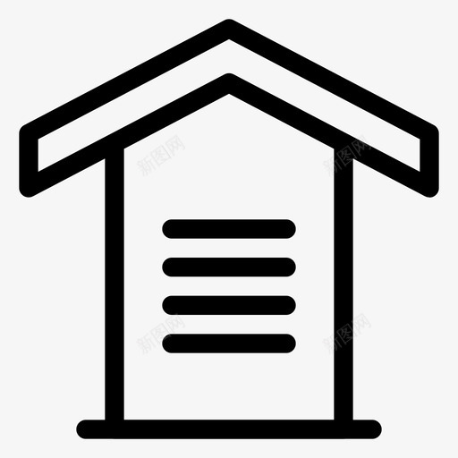 备选方案建筑房产图标svg_新图网 https://ixintu.com 住宅 备选方案 应用程序用户界面线 建筑 房产