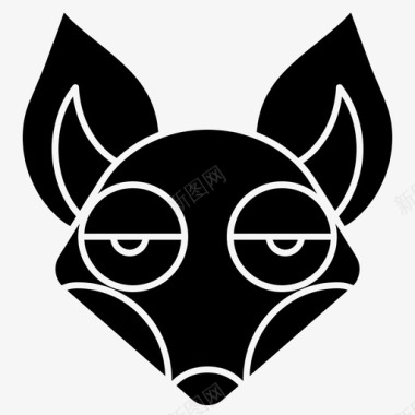 狐狸动物狗图标图标
