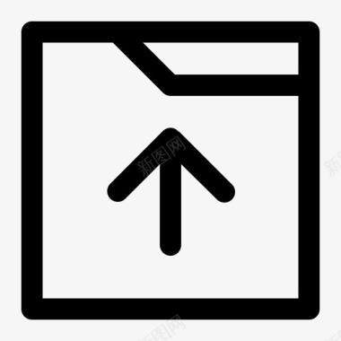 文件夹上传业务文档图标图标