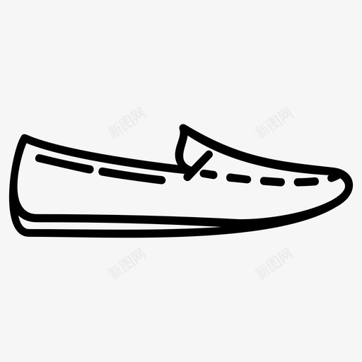 鞋款式工作鞋图标svg_新图网 https://ixintu.com 工作鞋 款式