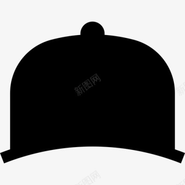棒球帽服装时装图标图标