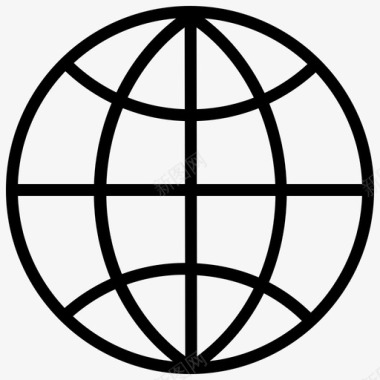 全球通讯连接图标图标