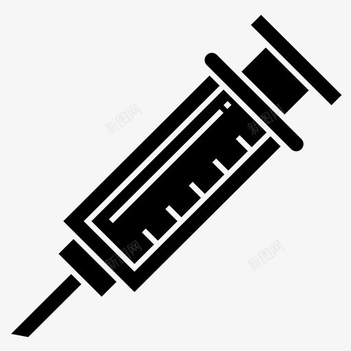 注射器剂量注射图标svg_新图网 https://ixintu.com 剂量 医用 注射 注射器 疫苗 药剂