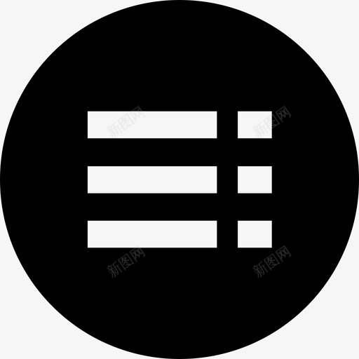 列表业务文件图标svg_新图网 https://ixintu.com 业务 列表 办公室 图标 文件 界面 规划