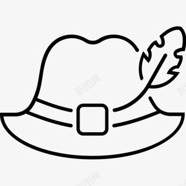 巴伐利亚帽子配件头饰图标图标