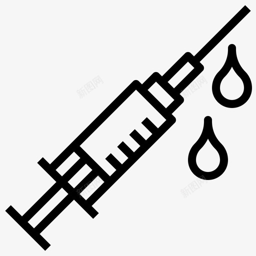 疫苗治疗保健图标svg_新图网 https://ixintu.com 保健 大纲 慈善 治疗 注射器 测试 疫苗