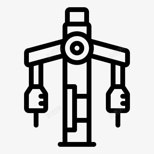 机器人手术未来医院图标svg_新图网 https://ixintu.com 医院 技术 未来 机器人手术 机器人手术技术