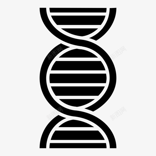 dna生物学植物学图标svg_新图网 https://ixintu.com dna 学校教育 植物学 生物学 科学 螺旋