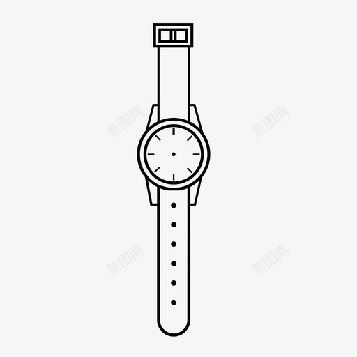 手表时钟珠宝图标svg_新图网 https://ixintu.com 手表 时钟 时间 没有手 珠宝 钢铁
