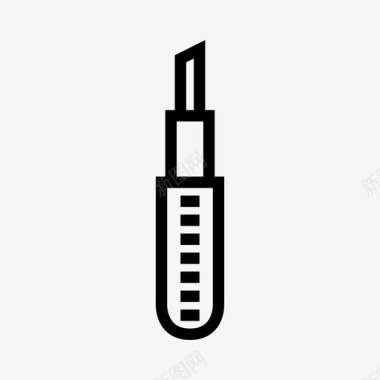 刀片刀具教育图标图标