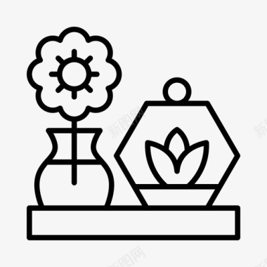 采购产品室内植物室内植物装饰图标图标