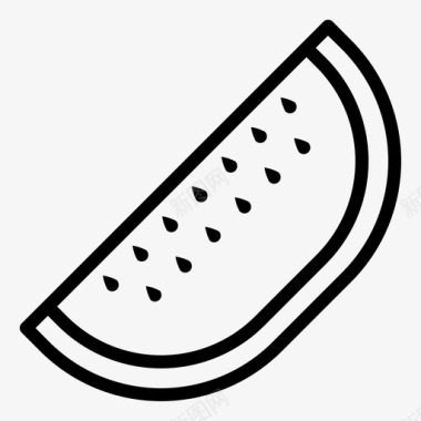 西瓜饮料食物图标图标