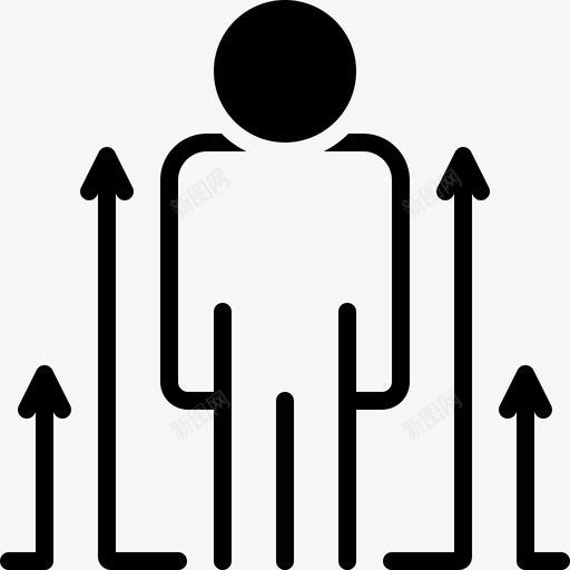 个人发展进化进步图标svg_新图网 https://ixintu.com 个人 发展 进化 进步