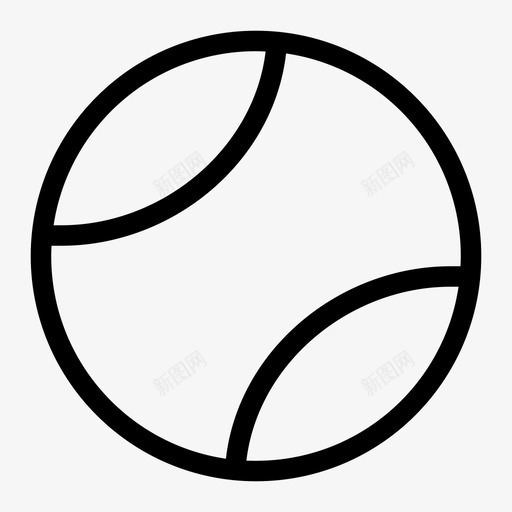 网球发球招牌图标svg_新图网 https://ixintu.com 发球 招牌 网球 运动型