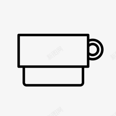 杯子咖啡家用图标图标