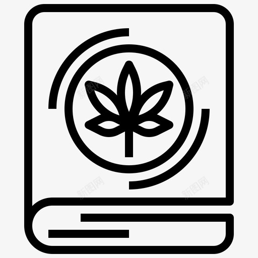 基本知识大麻毒品图标svg_新图网 https://ixintu.com 医疗保健 基本知识 大纲 大麻 毒品